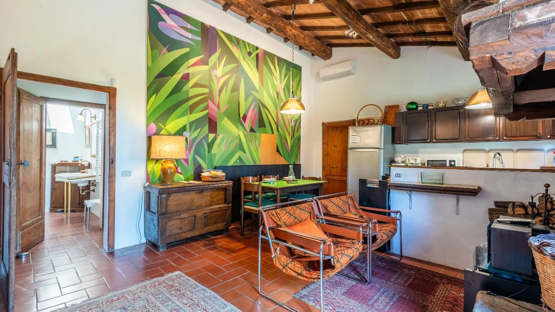Casa Rosa A Murlo Apartment 0*,