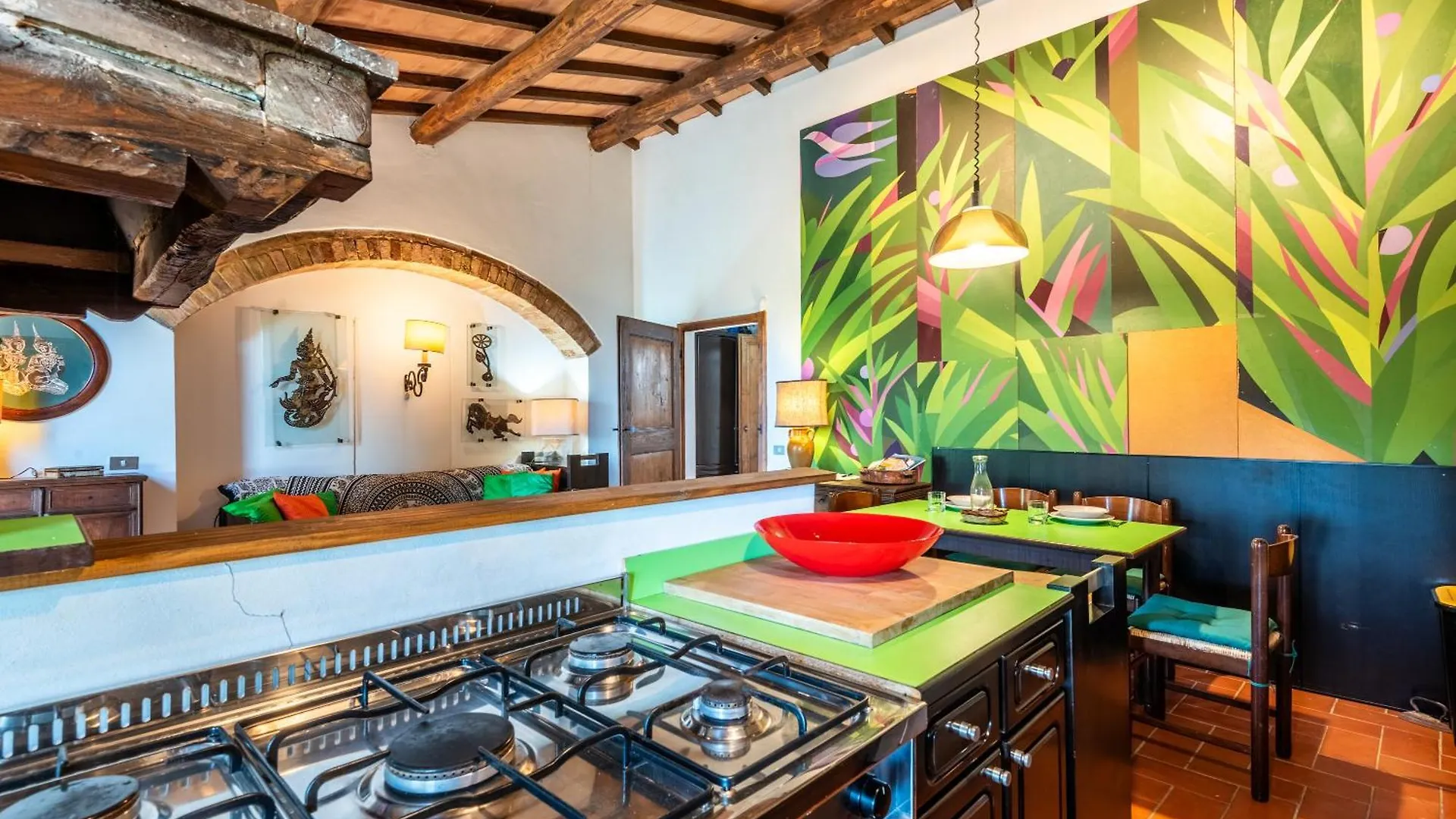 Casa Rosa A Murlo Apartment